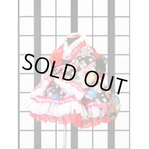 画像: ＜Ａサイズ＞特選着物ドレスセット：都の宴(黒）