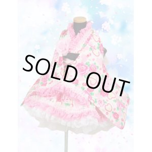 画像: ＜Ｂサイズ＞着物ドレスセット：初恋（白） 