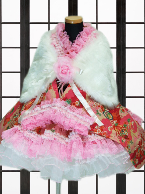 画像: ＜Ｂサイズ＞特選着物ドレスセット：華流水
