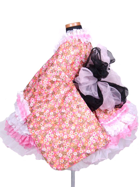 画像: ＜Bサイズ＞着物ドレスセット：姫桜（ピンク）